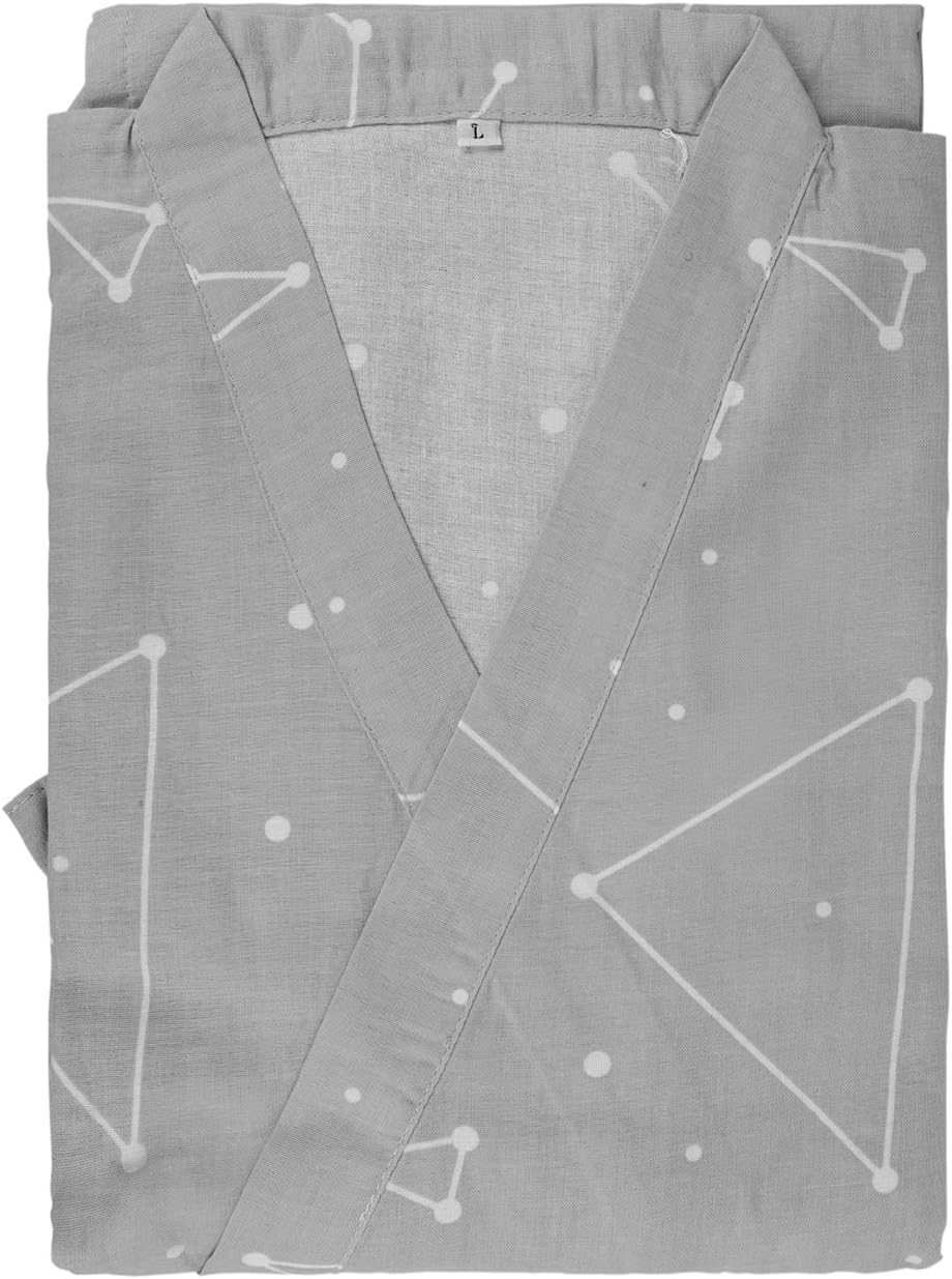 Men's Cotton Yukata Kimono Bathrobe Men's Cotton Yukata Kimono Bathrobe