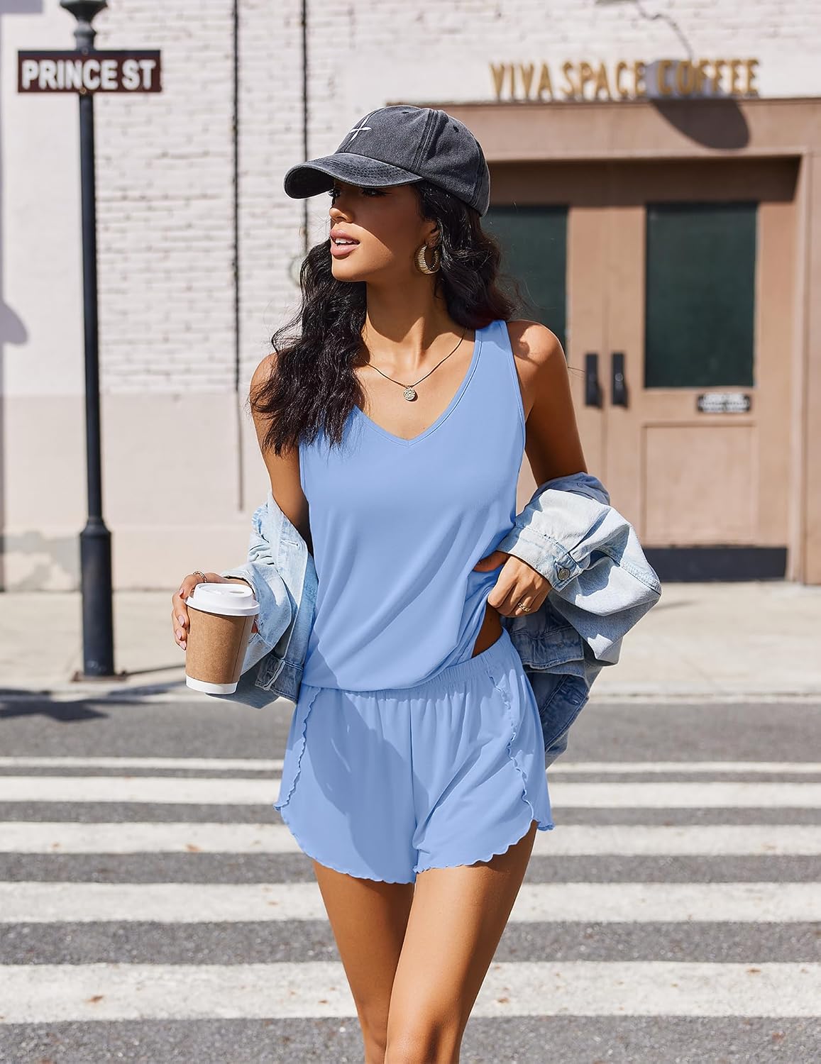 Women’s Viscose Cami & Shorts Sleep Set