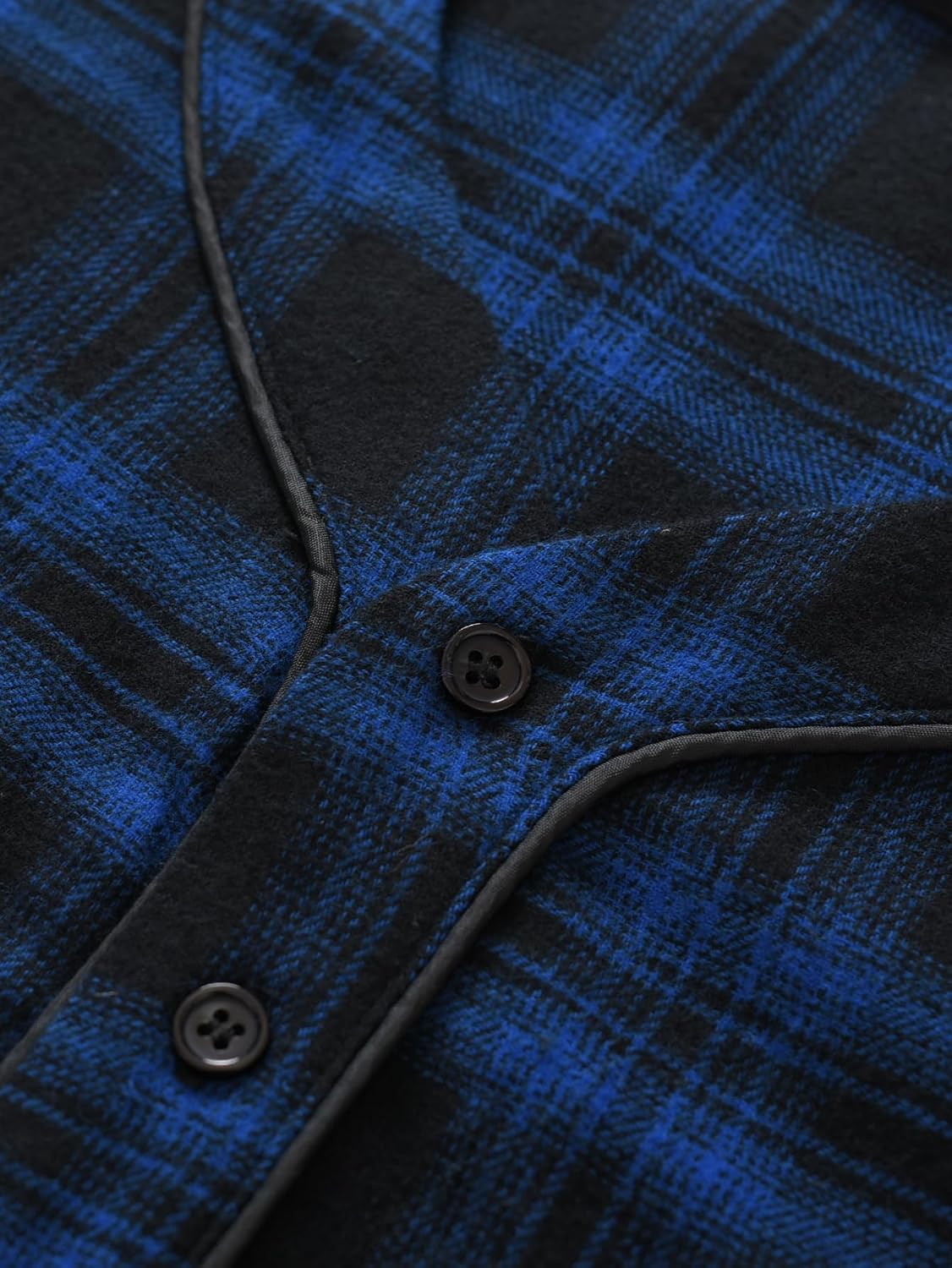 Men's Cotton Flannel Nightshirt with Pockets Men's Cotton Flannel Nightshirt with Pockets