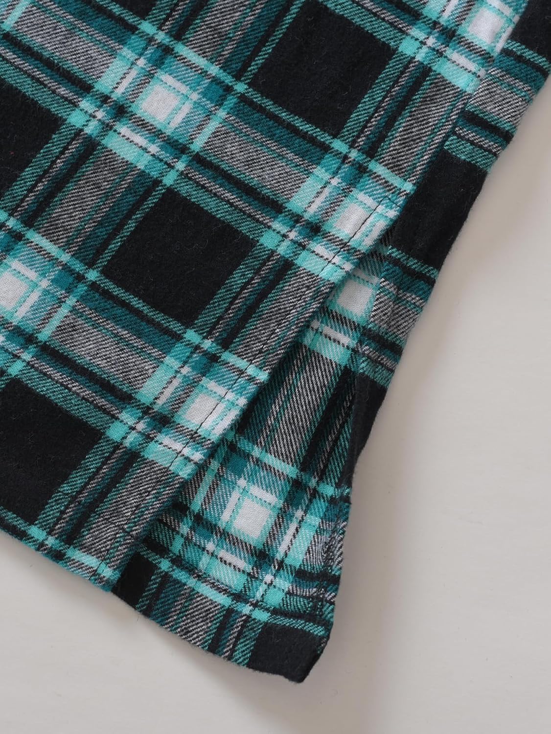 Men's Cotton Flannel Long Sleeve Nightshirt Men's Cotton Flannel Long Sleeve Nightshirt