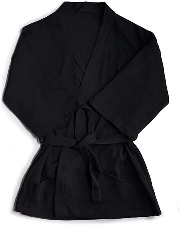Men's Cotton Lightweight Short Bathrobe Men's Cotton Lightweight Short Bathrobe