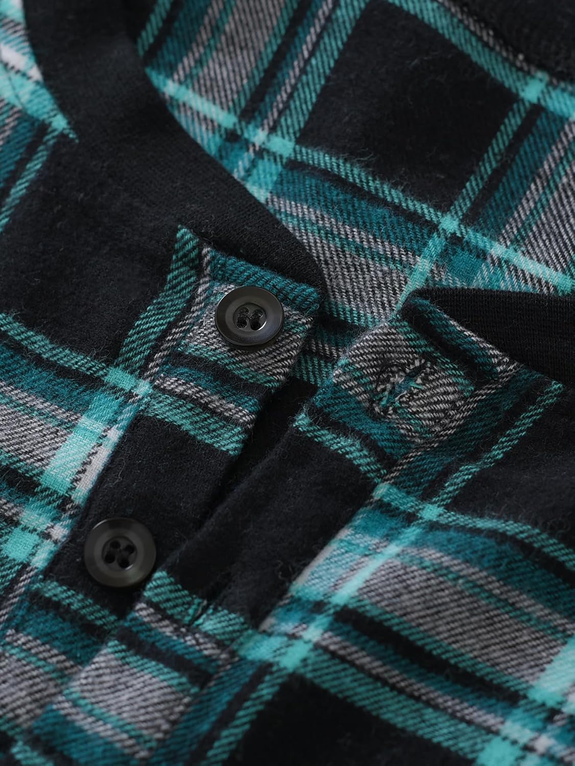 Men's Cotton Flannel Long Sleeve Nightshirt Men's Cotton Flannel Long Sleeve Nightshirt