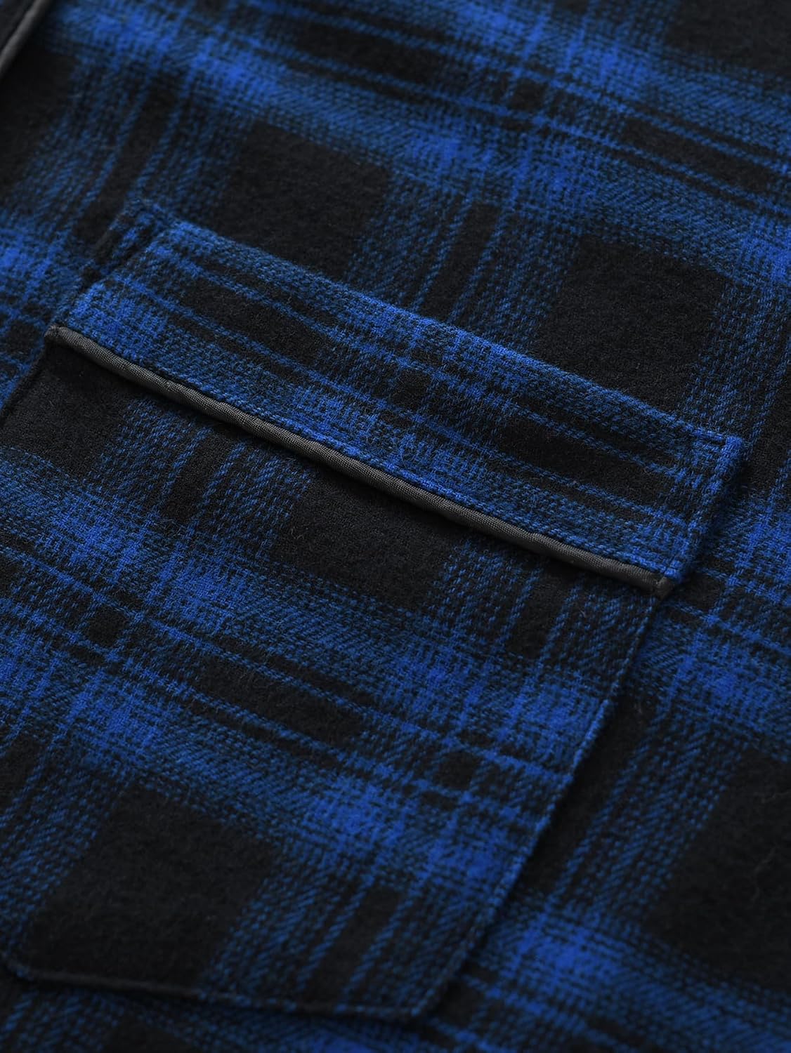 Men's Cotton Flannel Nightshirt with Pockets Men's Cotton Flannel Nightshirt with Pockets